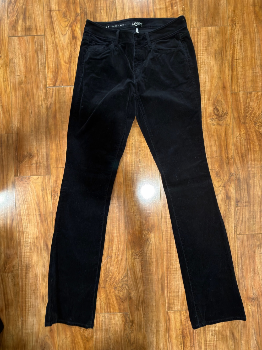 LOFT Black Women's Corduroy Jeans